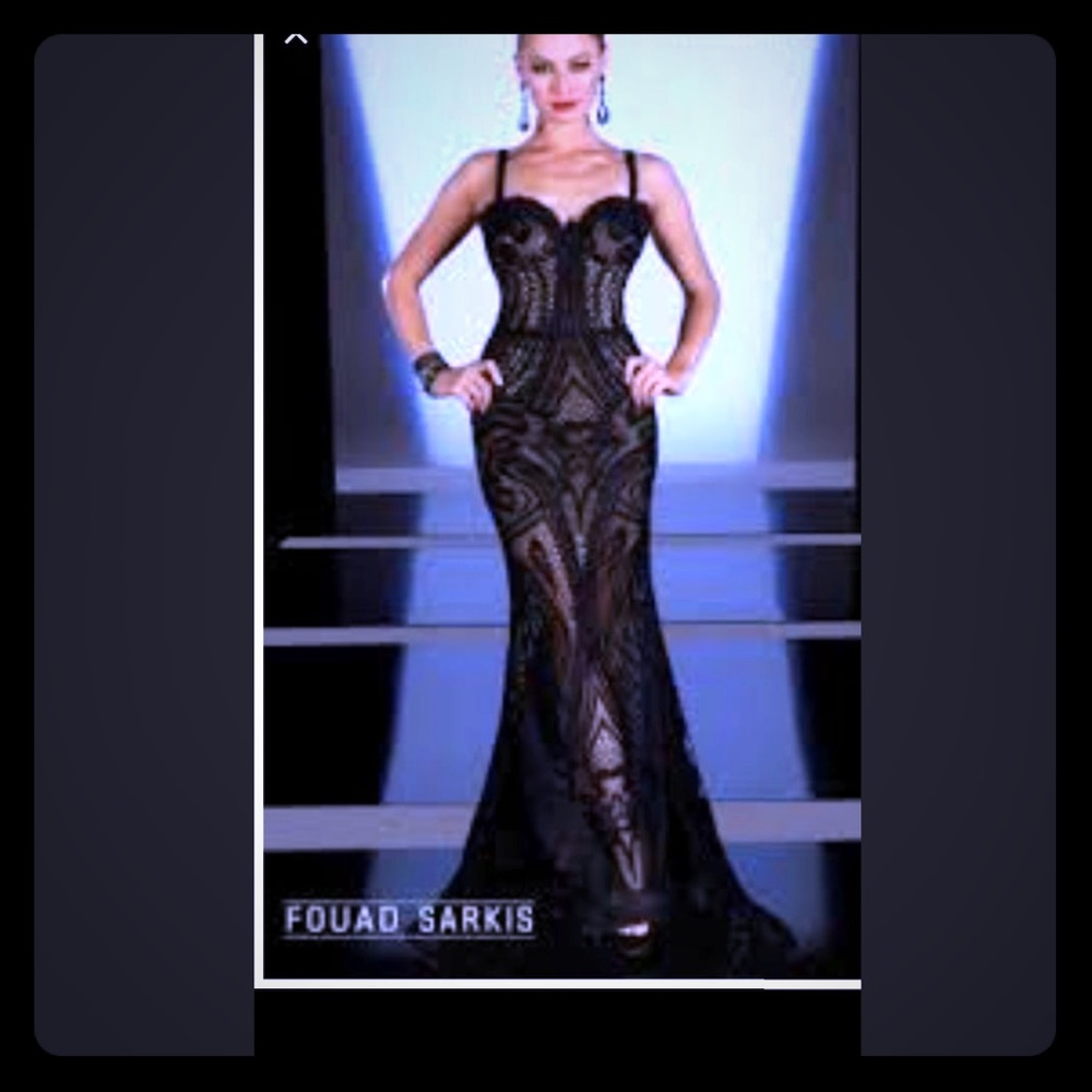 Fouad Sarkis evening gown size 6